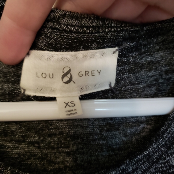 Lou & grey 2 tone heather drawstring dress - Picture 3 of 7